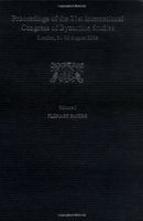 Proceedings of the 21st International Congress of Byzantine Studies