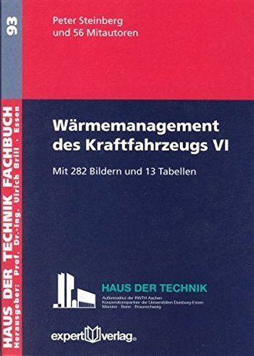 Wärmemanagement des Kraftfahrzeugs VI
