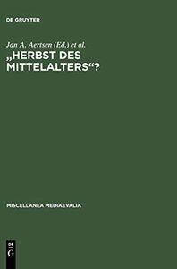 "Herbst des Mittelalters"?
