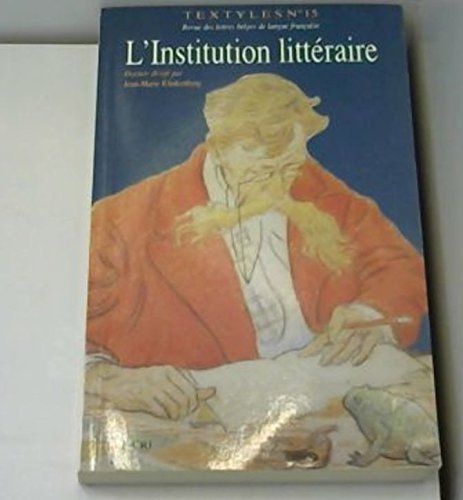 L'institution littéraire