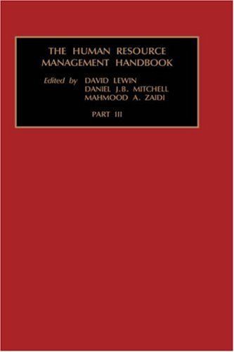 Human Resource Management Handbook (3 Vol Set)