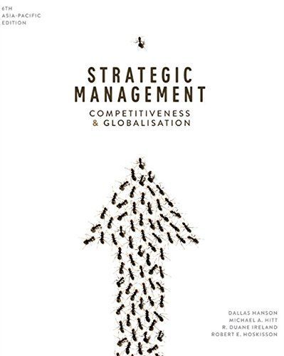 Strategic Management: Competitiveness and Globalisation