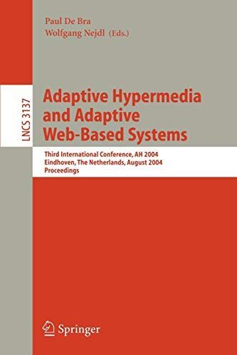 Adaptive Hypermedia and Adaptive Web-Based Systems