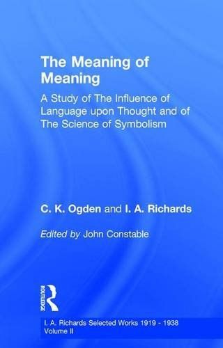 The Meaning of Meaning