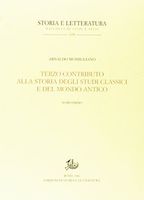 Terzo contributo alla storia degli studi classici e del mondo antico