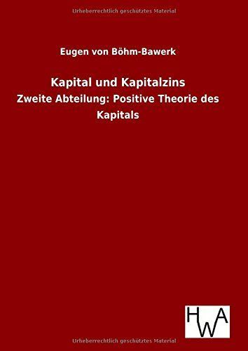 Kapital und Kapitalzins