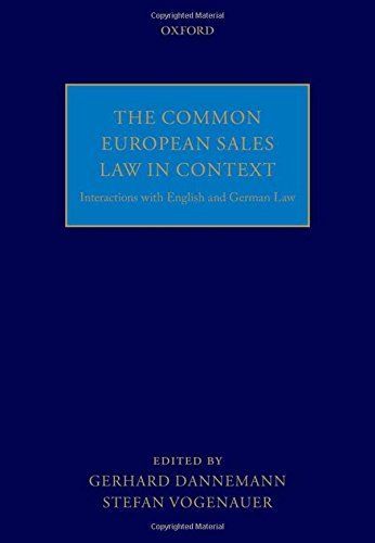 The Common European Sales Law in Context