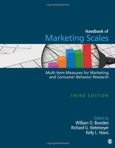 Handbook of Marketing Scales