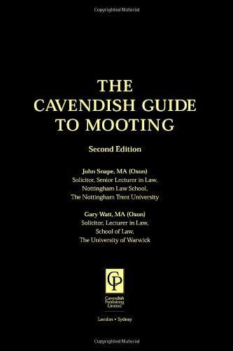 The Cavendish Guide to Mooting