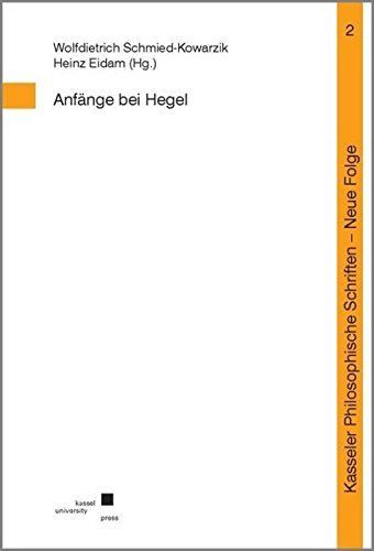 Anfänge bei Hegel