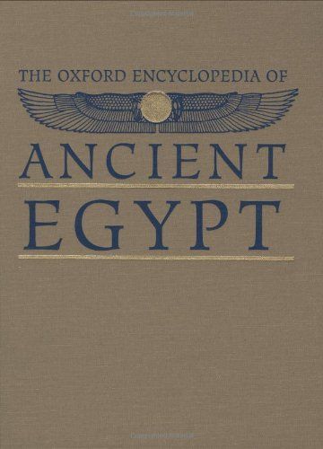 The Oxford Encyclopedia of Ancient Egypt