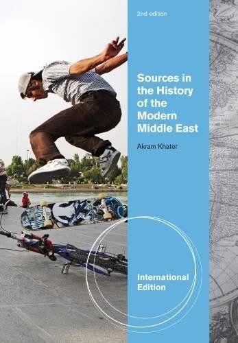 Sources in the History of the Modern Middle East