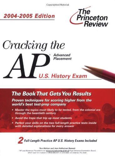 Cracking the AP U. S. History, 2004-2005