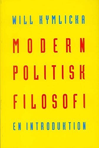 Modern politisk filosofi : en introduktion