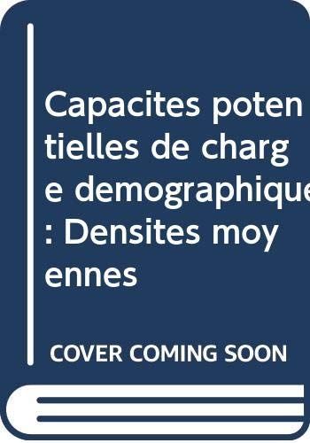 Capacites potentielles de charge demographique