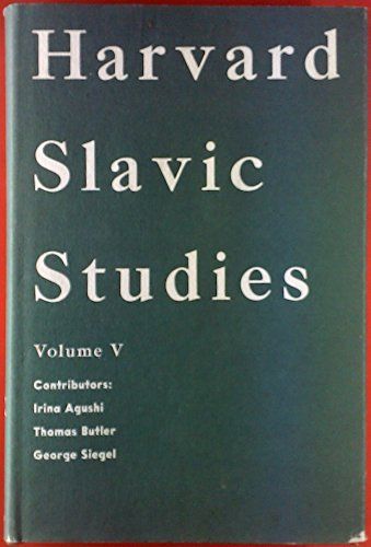Harvard Slavic Studies