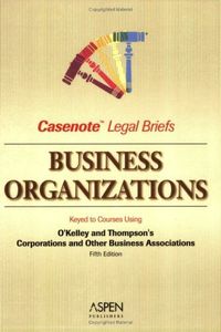 Business Organizations