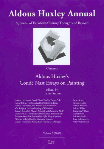 Aldous Huxley Annual