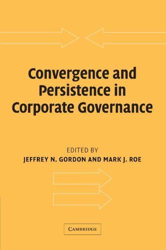 Convergence and Persistence in Corporate Governance