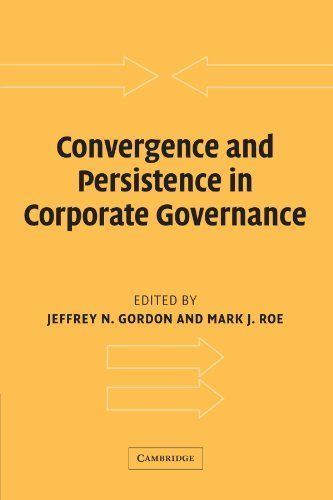 Convergence and Persistence in Corporate Governance