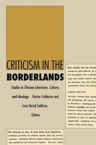 Criticism in the Borderlands