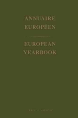 Annuaire Europeen 1999/European Yearbook 1999