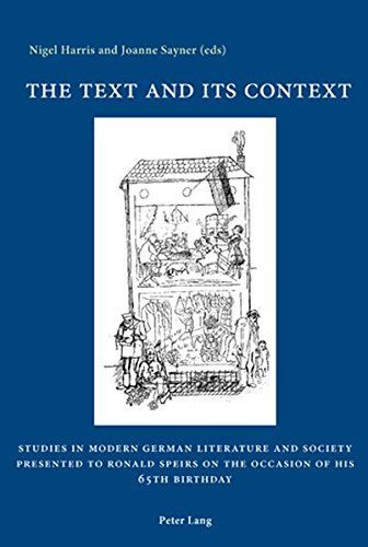 The Text and Its Context