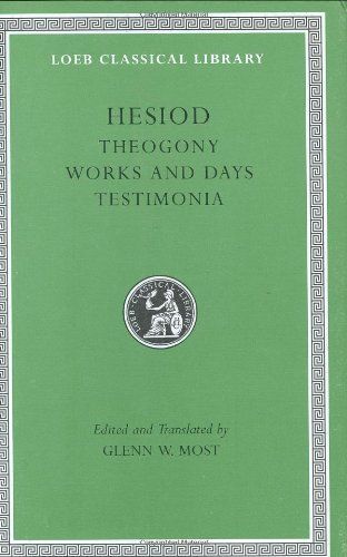 Hesiod: Theogony, Works and days, Testimonia