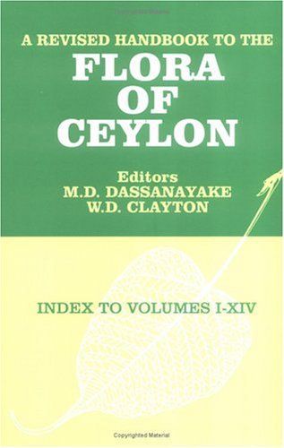 A Revised Handbook to the Flora of Ceylon - Index to