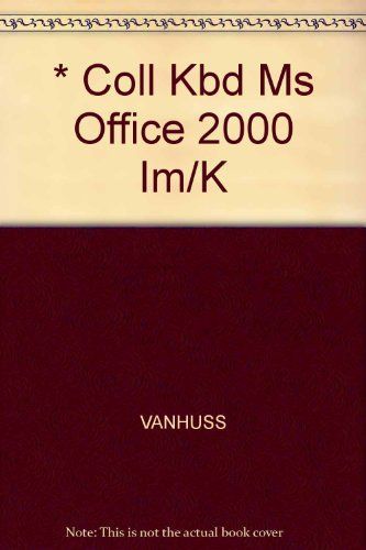 Im/Key, Int Apl Office 2000, Coll Keybd (Update)