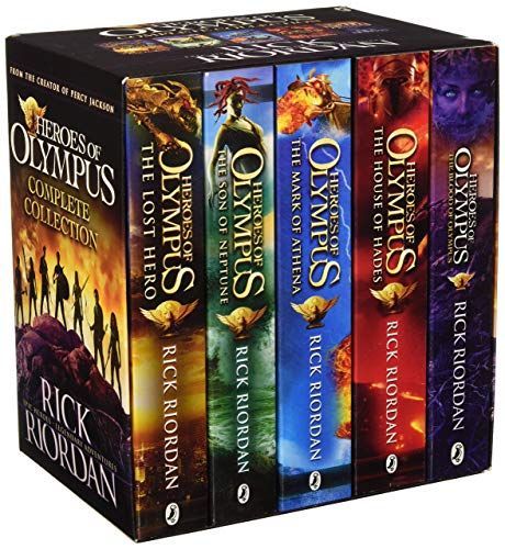 HEROES OF OLYMPUS BOX SET - 5 TITLES