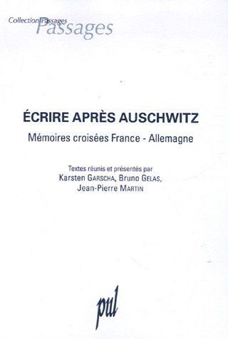 Ecrire après Auschwitz