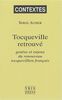 Tocqueville retrouvé