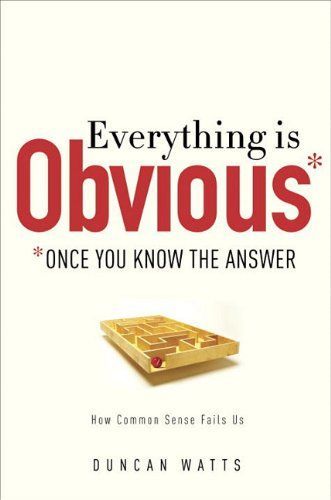 Everything Is Obvious