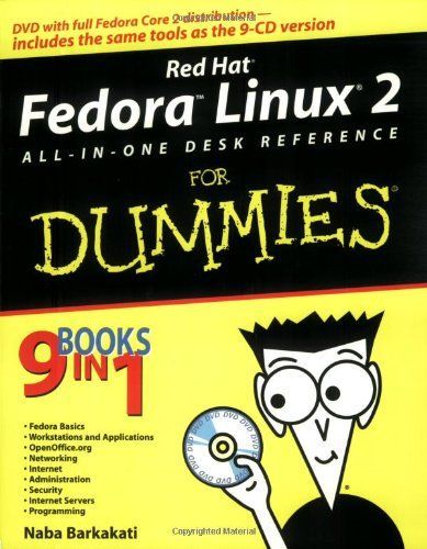 Red Hat Fedora Linux 2 All-in-One Desk Reference For Dummies