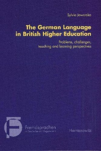 The German Language in British Higher Education