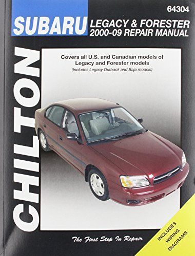 Chilton's Subaru Legacy and Forester 2000-09 Repair Manual