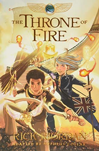 Kane Chronicles, The, Book Two The Throne of Fire: The Graphic Novel