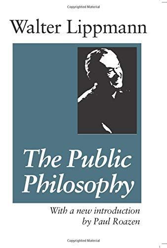 The Public Philosophy