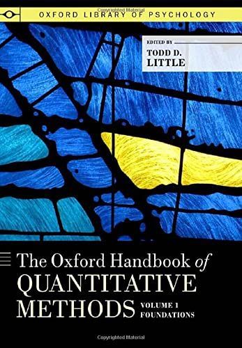 The Oxford Handbook of Quantitative Methods in Psychology