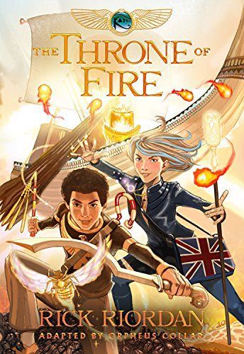 The Kane Chronicles Book Two The Throne of Fire: The Graphic Novel