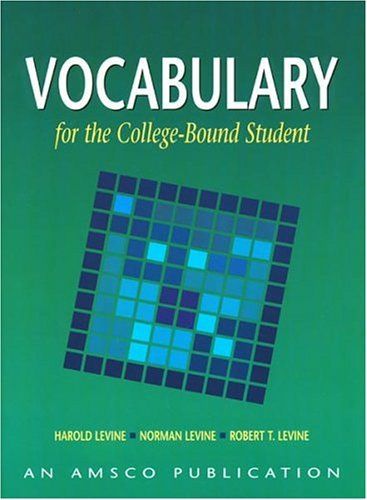 Vocabulary for the College-Bound Student