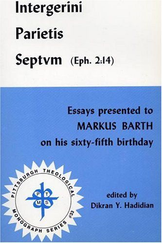 Intergerini Parietis Septvm (Eph. 2:14)