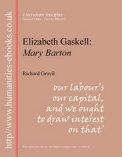 Elizabeth Gaskell: 'Mary Barton'