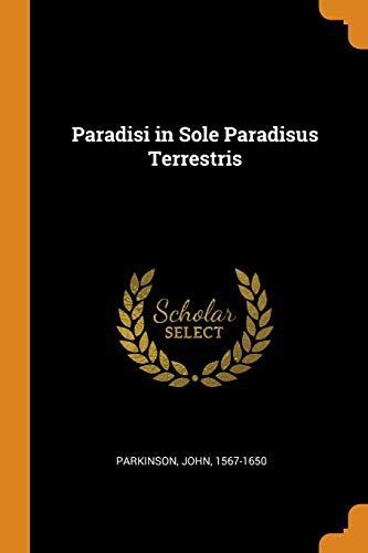 Paradisi in Sole Paradisus Terrestris