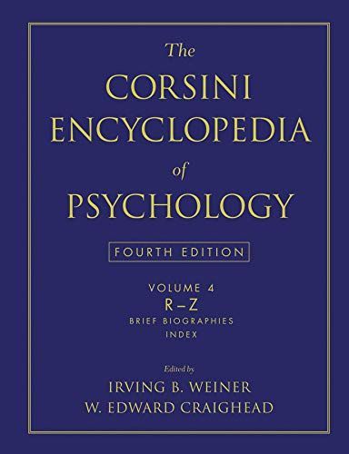 The Corsini Encyclopedia of Psychology