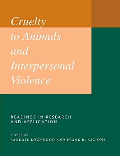 Cruelty to Animals and Interpersonal Violence