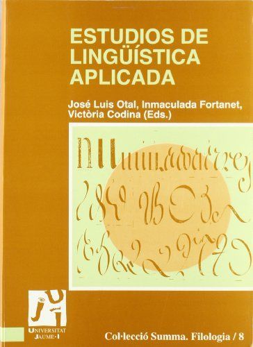 Estudios de lingüística aplicada