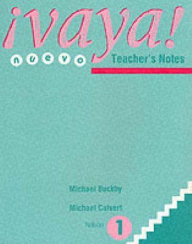 Vaya! Stage 1 Teachers Resource Book