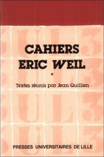 Cahiers Eric Weil